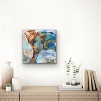 Maleri 60 x 60 cm, Flora